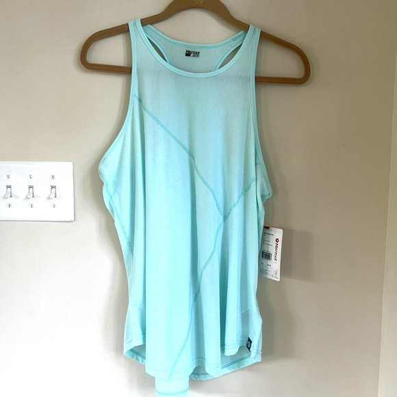 NWT Marmot Romono Tank Top, Blue Tint, Size XL - Picture 2 of 10